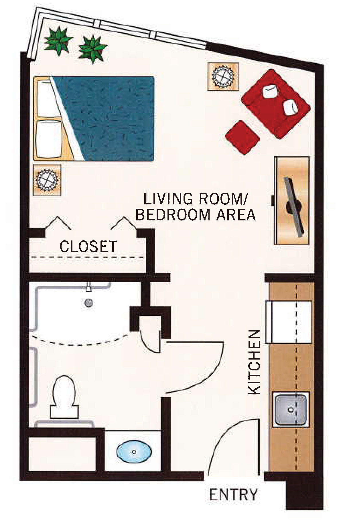 The Monet floor plan